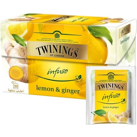 Picture of Twinings Lemon Ginger Tea 20Bags