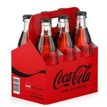 Picture of Coca-Cola Zero Glass Bottle 290ml